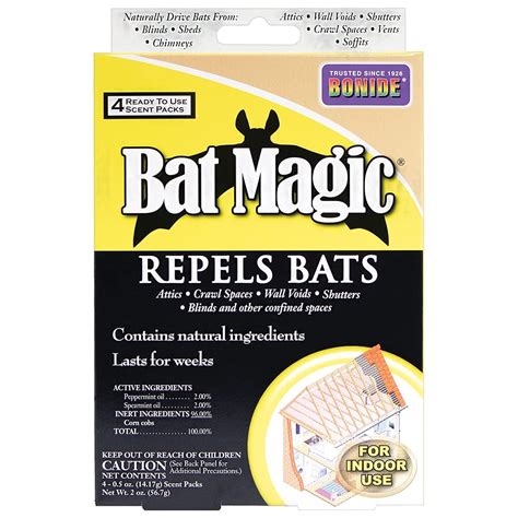 Witchcraft bat repellent